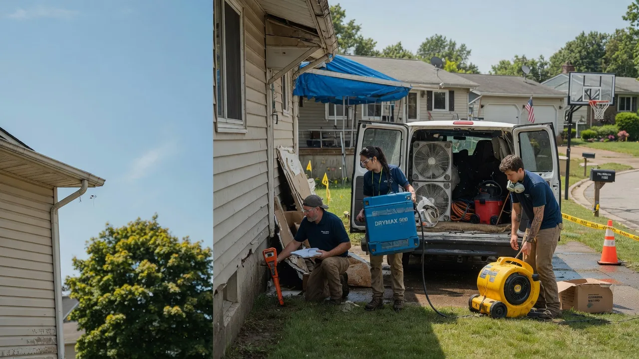 Ceiling Leak Cleanup in Lewis, IA near me